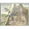 Image 1 : German copperplate engraving by Theodore de Bry showing natives working the mine inside the mountain