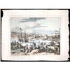 Image 1 : English copperplate engraving by Ogilby entitled "Pagus Hispanorum in Florida" (1671) showing a scen