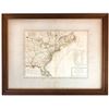 Image 1 : Large, French, ca.-1787 copperplate-engraved map of the early United States titled "Carte Generale d
