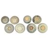 Image 1 : Lot of four Chinese blue-on-white porcelain bowls, intact, from the "Vung Tao Wreck" (ca. 1690).