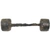 Image 1 : Iron barshot, fully conserved, from the 1733 Fleet.