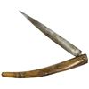 Image 1 : Spanish colonial folding sailor's jackknife, 1700s.