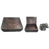 Image 1 : Original, intact, wooden ammunition crate for 1000 rounds of .69 "buck and ball" cartridges (the bal