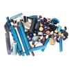 Image 1 : Large lot of 136(+/-) glass trade beads, Spanish colonial (1500s-1600s).