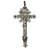 Image 1 : Ornate silver crucifix, French, ca. 1590-1620, very rare.