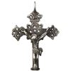 Image 1 : Ornate silver crucifix, Spanish colonial (1600s-1800s).