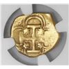 Image 2 : Seville, Spain, cob 1 escudo, Philip III, assayer B, NGC XF 45.
