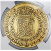 Image 2 : Bogota, Colombia, bust 8 escudos, 1764JV, NGC Genuine / clipped.