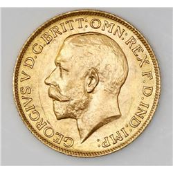 Great Britain (London, England), George V, sovereign, 1925.