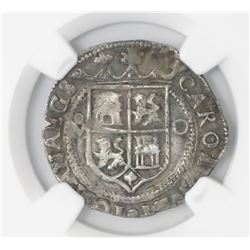 Mexico City, Mexico, 1 real, Charles-Joanna, "Late Series," assayer O to right, mintmark oM to left 