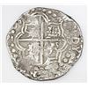 Image 2 : Potosi, Bolivia, cob 8 reales, Philip III or IV, assayer T (ca. 1622), mintmark as "phi" (q/P), quad