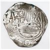 Image 1 : Potosi, Bolivia, cob 8 reales, (1)631T, dots above and below denomination.