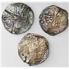 Image 2 : Lot of five Potosi, Bolivia, cob 8 reales, Philip IV, assayers not visible (1630s-40s), all with cho