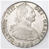 Image 1 : Potosi, Bolivia, bust 8 reales, Charles IV, 1808PJ (struck 1808-13).