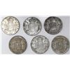 Image 2 : Lot of six Potosi, Bolivia, bust 8 reales, Ferdinand VII, 1809PJ (struck in 1813).