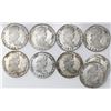 Image 1 : Lot of nine Potosi, Bolivia, bust 8 reales, Ferdinand VII, 1825JL.