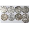 Image 2 : Lot of nine Potosi, Bolivia, bust 8 reales, Ferdinand VII, 1825JL.
