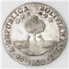 Image 1 : Potosi, Bolivia, 4 soles, 1830JL, monogram on island.