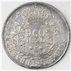 Image 2 : Brazil (Rio mint), 960 reis, Joao VI, 1820-R, struck over a Potosi, Bolivia, bust 8 reales, Ferdinan