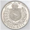Image 2 : Brazil, 2000 reis, 1889, Pedro II, NGC MS 62.