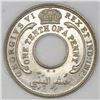 Image 2 : British West Africa (struck at the King's Norton mint, England), copper-nickel 1/10 penny, 1946-KN, 