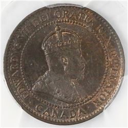 Canada, copper 1 cent, Edward VII, 1906, PCGS MS64BN.