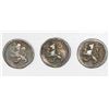Image 2 : Lot of three Santiago, Chile, 1/4R, 1817, Republican issue.