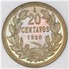 Image 2 : Santiago, Chile, copper-nickel 20 centavos, 1920, NGC MS 64, finest and only known example in NGC ce