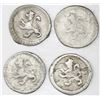 Image 2 : Lot of four Popayan, Colombia, 1/4 real, 1816.