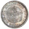 Image 2 : Bogota, Colombia, 5 decimos, 1871, NGC XF 45.