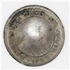 Image 2 : Costa Rica, 1/2 real, "lion" countermark (Type VI, 1849-57) on a Costa Rica (Central American Republ