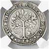 Image 2 : Costa Rica, 1 real, 1849JB, "Madonna and child" proclamation issue, NGC VF 30, ex-Horn.