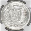 Image 2 : Dominican Republic, 1 peso, 1952, NGC MS 65, ex-Rudman.
