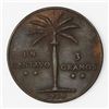Image 1 : Dominican Republic, bronze 1 centavo, 1939, ex-Rudman.
