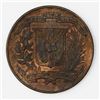 Image 2 : Dominican Republic, bronze 1 centavo, 1939, ex-Rudman.