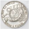 Image 1 : Guatemala, 1 peso, "1/2 real" counterstamp of 1894 on a Lima, Peru, 1 sol, 1885TD.