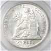 Image 2 : Guatemala, 1 peso, 1896, ANACS AU 55.