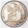 Image 2 : Guatemala, 1 peso, 1897, NGC AU 58.