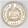 Image 1 : Guatemala, 10 centavos, 1881, NGC AU 55.