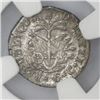 Image 2 : Haiti, 6 centimes, An 15 (1818), Petion, NGC MS 62, ex-Rudman (stated on label).