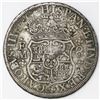 Image 1 : Mexico City, Mexico, pillar 8 reales, Charles III, 1770FM, with chopmarks as from circulation in Asi