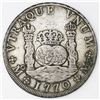 Image 2 : Mexico City, Mexico, pillar 8 reales, Charles III, 1770FM, with chopmarks as from circulation in Asi