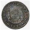 Image 2 : Mexico City, Mexico, pillar 2 reales, Ferdinand VI, 1748M, FRD/PHS (rare).