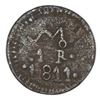 Image 1 : Oaxaca (Morelos / SUD), Mexico, copper 1 real, 1811.