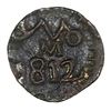 Image 1 : Oaxaca (Morelos / SUD), Mexico, copper 1/2 real, 1812.