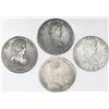 Image 1 : Lot of four Zacatecas, Mexico, bust 8 reales, Ferdinand VII: 1816AG, 1817AG, 1820AG and 1821RG.