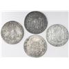 Image 2 : Lot of four Zacatecas, Mexico, bust 8 reales, Ferdinand VII: 1816AG, 1817AG, 1820AG and 1821RG.