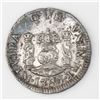 Image 2 : Lima, Peru, pillar 1/2 real, 1764JM, Charles III, NGC XF details / obverse damage.