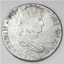 Lima, Peru, bust 8 reales, Ferdinand VII, 1813JP.