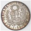 Image 1 : Lima, Peru, 4 reales, 1854MB.